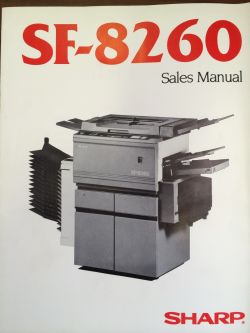 Tiskárna Sharp SF-8260