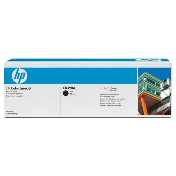 Toner HP CB390A, Color LaserJet CM6030, 6040, black, 823A, originál