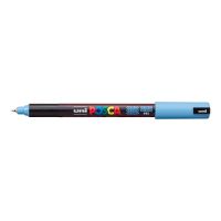 Akrylový popisovač Uni Posca PC-1MR, 0,7 mm, ledovcově modrý Akrylový popisovač Uni Posca PC-1MR, 0,7 mm, ledovcově modrý