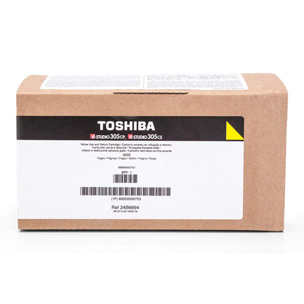 Toner Toshiba T-305PYR, e-studio 305, 306, yellow, 6B000000753, originál