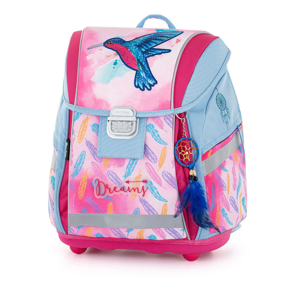 Školní batoh Premium Light Kolibřík