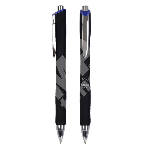 Spoko kuličkové pero Panther, Easy Ink, modrá náplň, černé 1