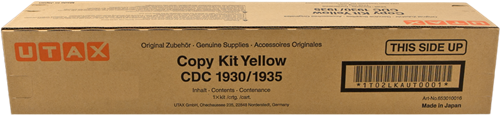 Toner Utax 653010016, CDC 1930, 1935, TA DC C2930, C2935, yellow, originál
