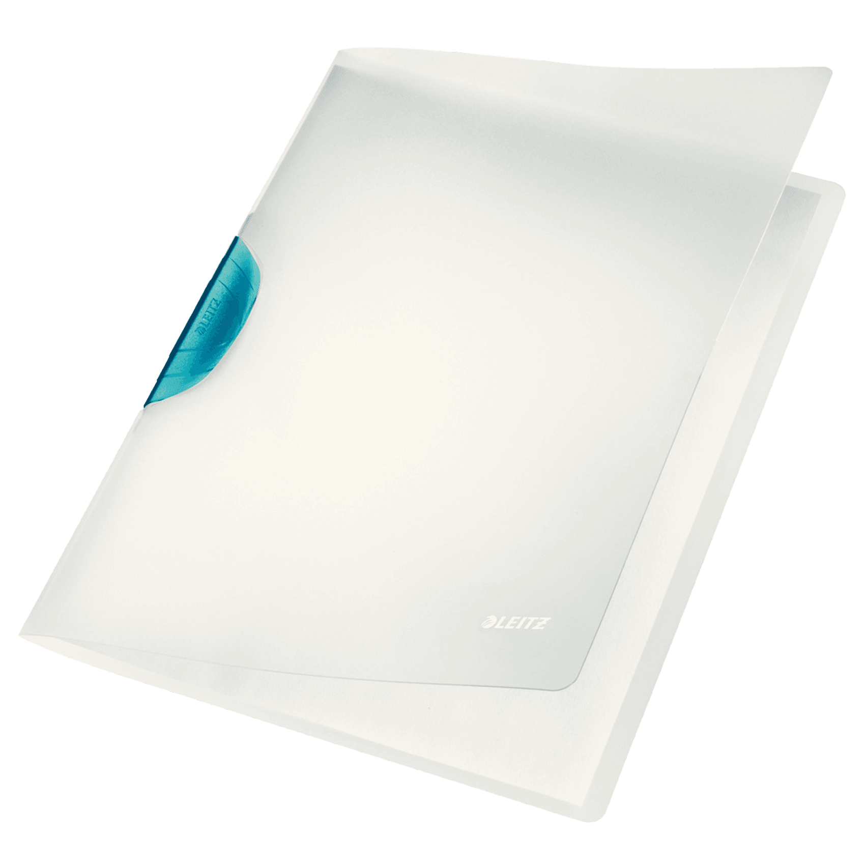 Desky s klipem Leitz ColorClip Magic, světle modrý klip