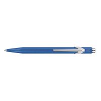 Kuličkové pero Caran d'Ache "849 Colormat-X", modrá náplň M, modré tělo