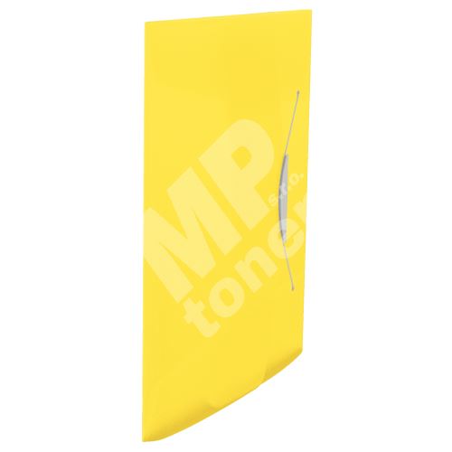 Desky na spisy Vivida, s gumičkou, žlutá, 15 mm, A4, PP, Esselte 1