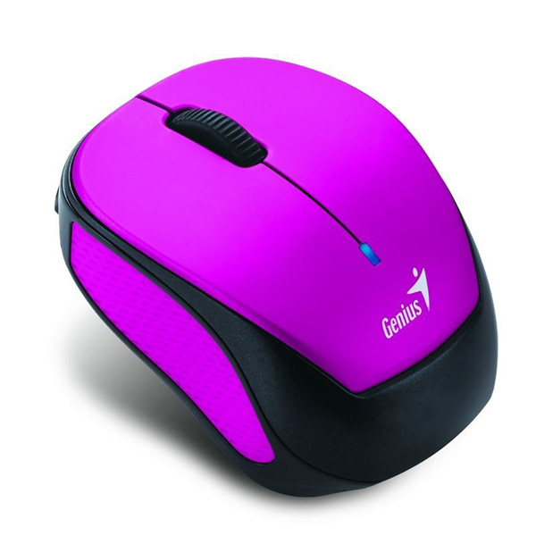 Myš Genius 9000R V3, 1200DPI, 2.4 [GHz], optická, 3tl., bezdrátová USB, fialová