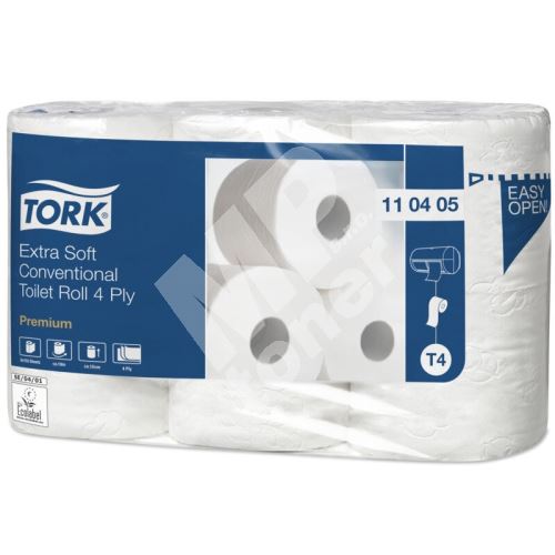 Tork toaletní papír konvenční role, 4vrstvý, bílý, T4 2