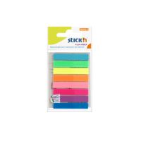 Plastové samolepicí záložky Stick n neonové barvy, 45 x 8 mm 1 (1)