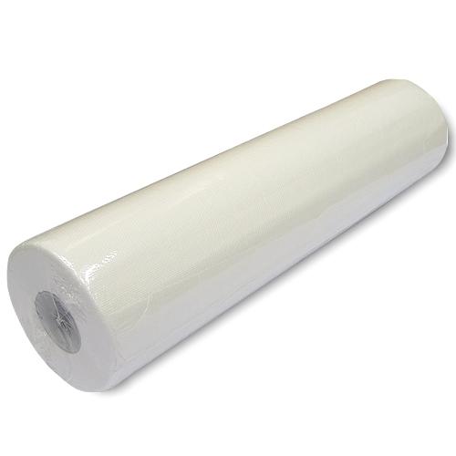 Papírové prostěradlo 500mm, návin 50m, dutinka 40mm, 2vrstvé, bílé s perforací