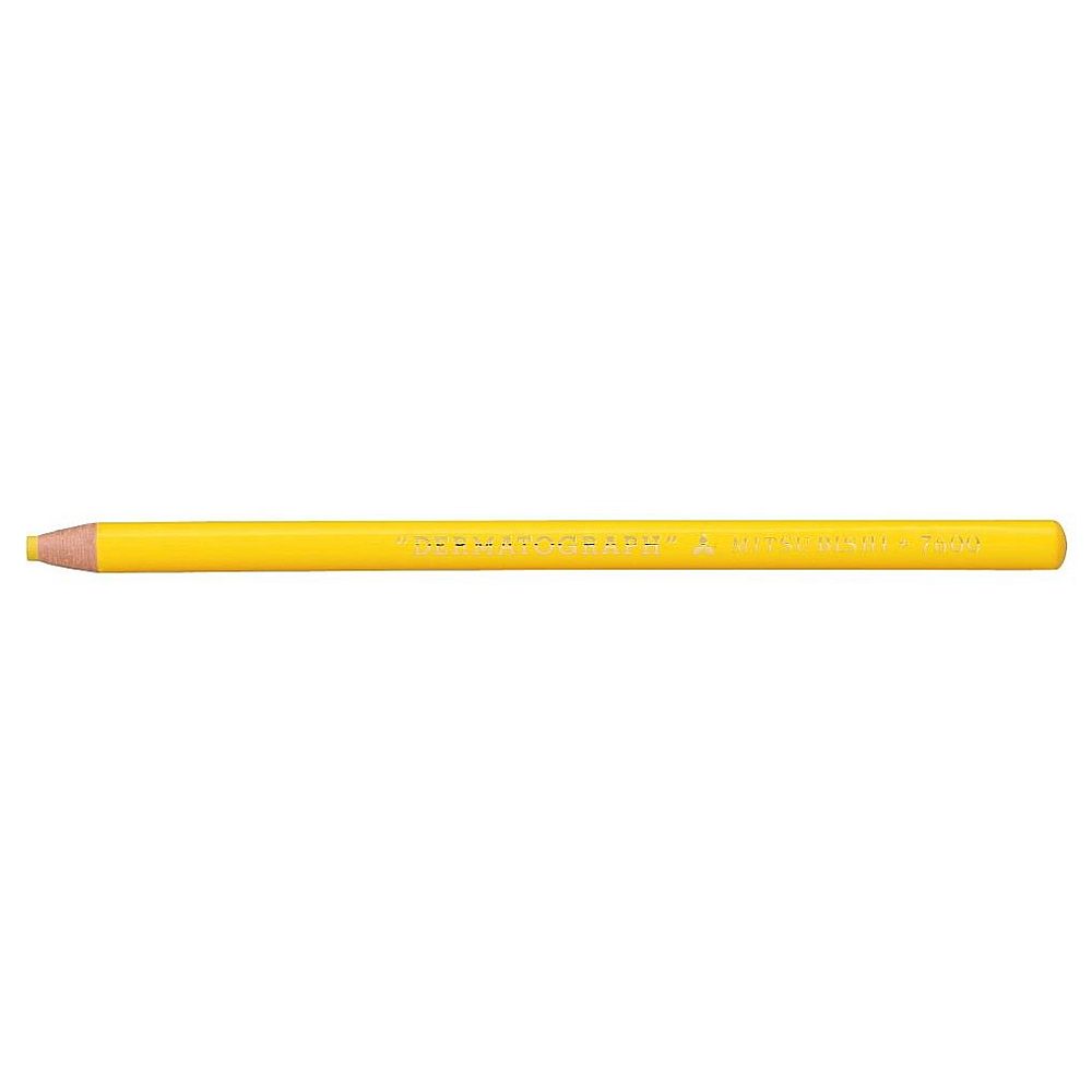Popisovací tužka Uni Dermatograph 7600, žlutá