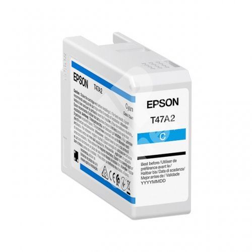 Inkoustová cartridge Epson C13T47A200, SC-P900, cyan, originál 1
