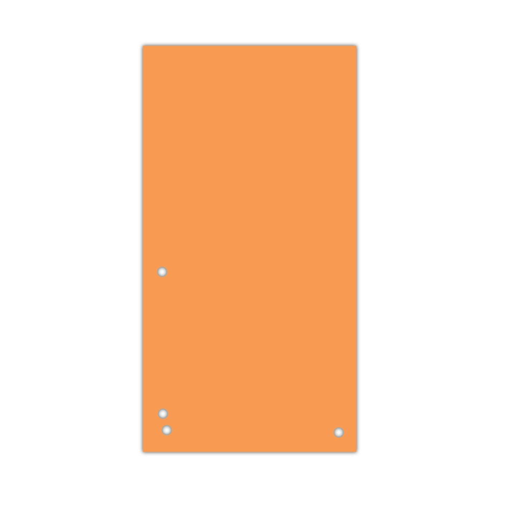 Rozlišovací pruhy Donau 235 x 105 mm, karton, oranžové, 100 ks