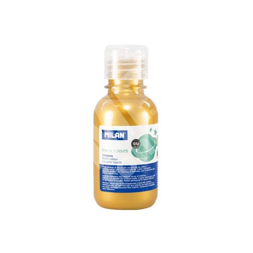 Temperová barva Milan 03492, 125 ml, základní zlatá 1