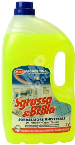 Sgrassa & Brilla odmašťovač čistič kuchyně odstraní i mastnotu z motorů 5 l 1