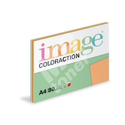 Papír barevný Image Coloraction A4, 80g, intenzivní mix, 5x20 listů 1