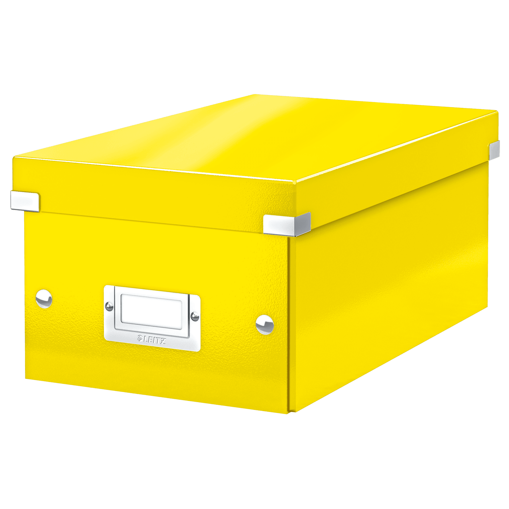 Archivační krabice na DVD Leitz Click-N-Store WOW, žlutá
