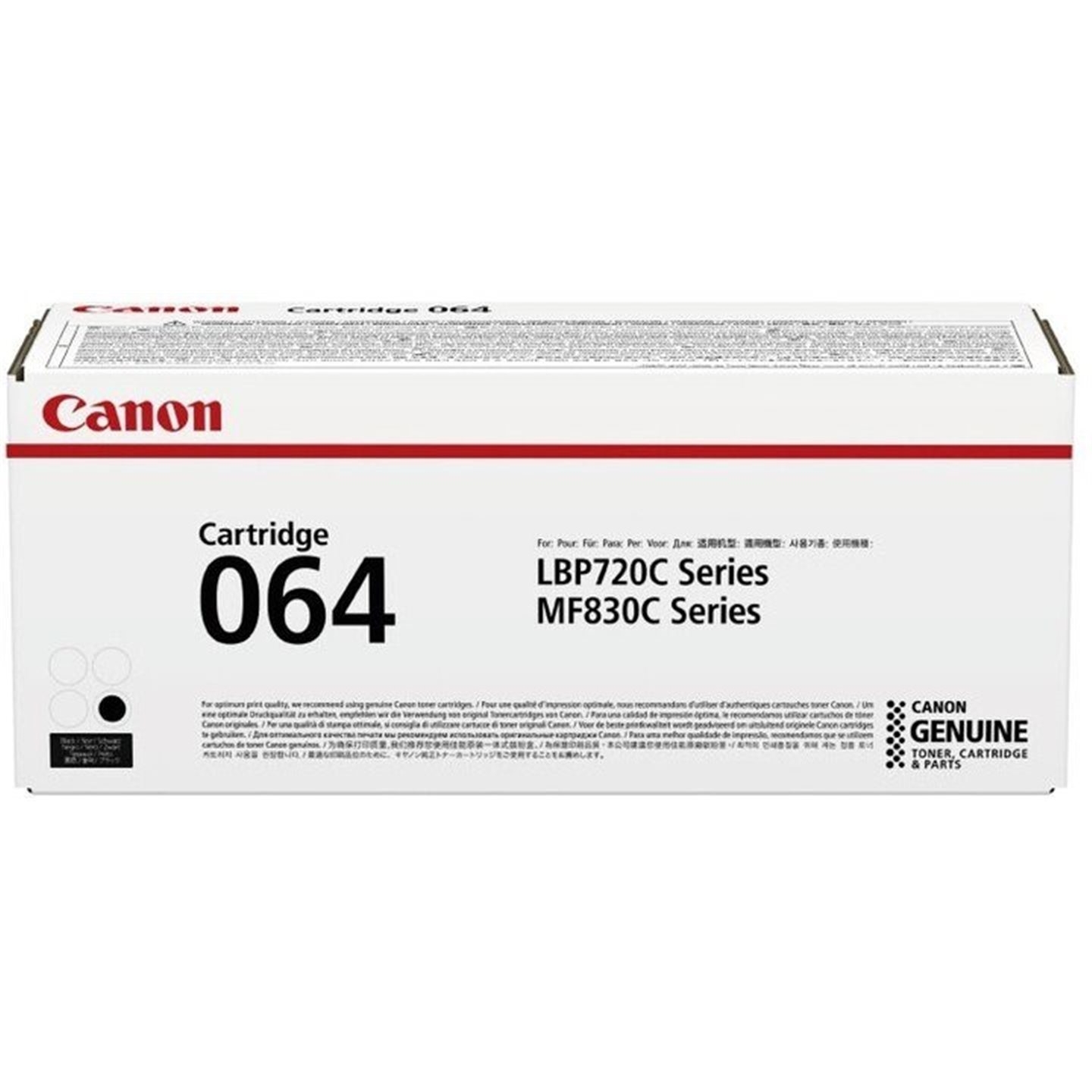 Toner Canon 064BK, i-SENSYS MF832Cdw, black, 4937C001, originál