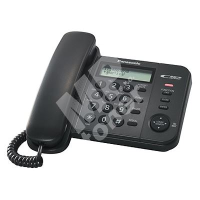 Telefon Panasonic KX-TS 560FXB černý 1