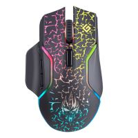 Myš Defender Oneshot GM-067 LED, 3200DPI, 2.4 [GHz], optická, 6tl., bezdrátová, černá 5 (4)