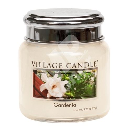 Village Candle Vonná svíčka ve skle, Gardénie - Gardenia, 3,75oz 1