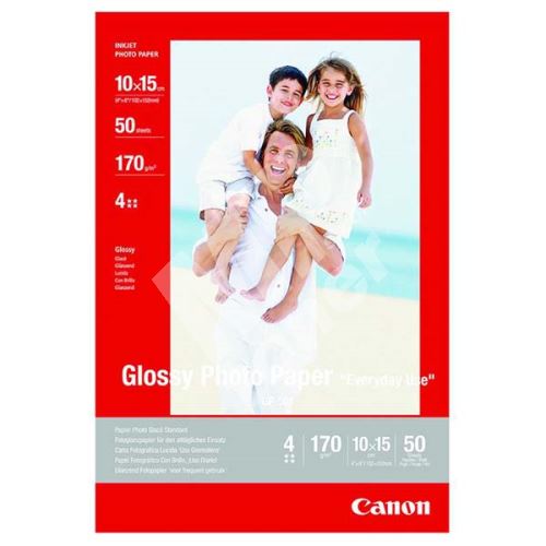 Fotopapír Canon Photo paper glossy, lesklý, bílý, 10x15cm, 210 g/m2, 10 ks 1
