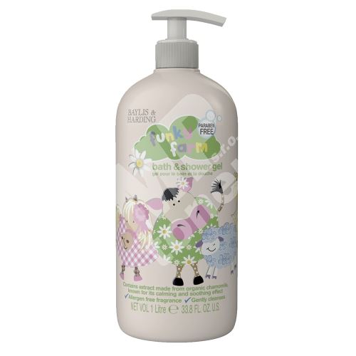 Baylis & Harding Dětský Koupelový a Sprchový gel, 1000ml 1