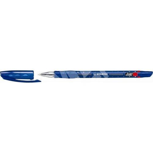 Kuličkové pero Stabilo Exam Grade 0,45mm, s uzávěrem, modré 1