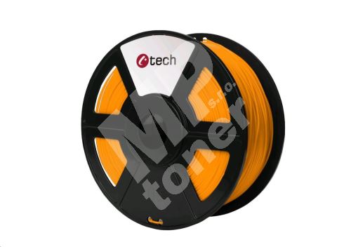 C-TECH tisková struna (filament) PLA, 1,75mm, 1kg, oranžová 1