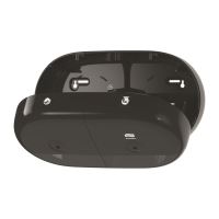 Zásobník Tork SmartOne, Twin Mini, na toaletní papír se středovým odvíjením, černý, 4 (3)
