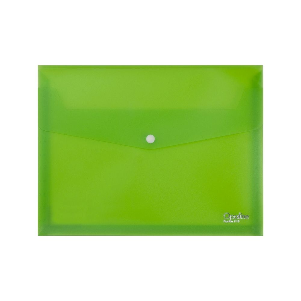 Prostorová obálka s drukem Opaline A4, zelená