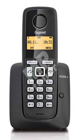 Bezšňůrový telefon Gigaset A220A, černý 1