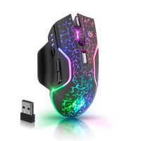 Myš Defender Oneshot GM-067 LED, 3200DPI, 2.4 [GHz], optická, 6tl., bezdrátová, černá 6 (5)