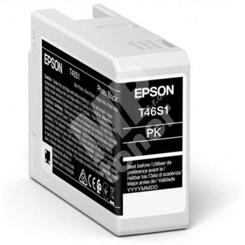 Inkoustová cartridge Epson C13T46S100, SC-P700, photo black, originál 1