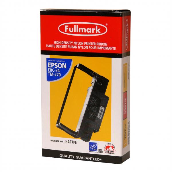Páska do pokladny Epson ERC 30, ERC 34, TM-270, TM-300, fialová, Fullmark