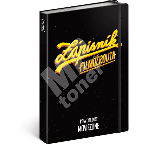 Notes Notique Zápisník filmožrouta, 13 x 21 cm 1