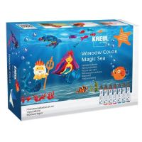 Sada barev na sklo Kreul Window Color Magic Sea Sada barev na sklo Kreul Window Color Magic Sea