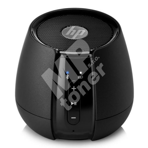 Bezdrátový reproduktor HP 1.0, 2.8W, ovládání hlasitosti, černý, přenosný, Bluetooth 1