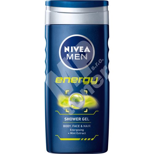 Nivea Men Energy sprchový gel, 250 ml 1
