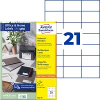 Samolepící etikety Ultragrip 70 x 42,3 mm, 10 listů A4 3652-10