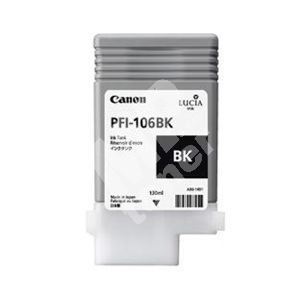 Cartridge Canon PFI106BK, 6621B001, black, originál 1