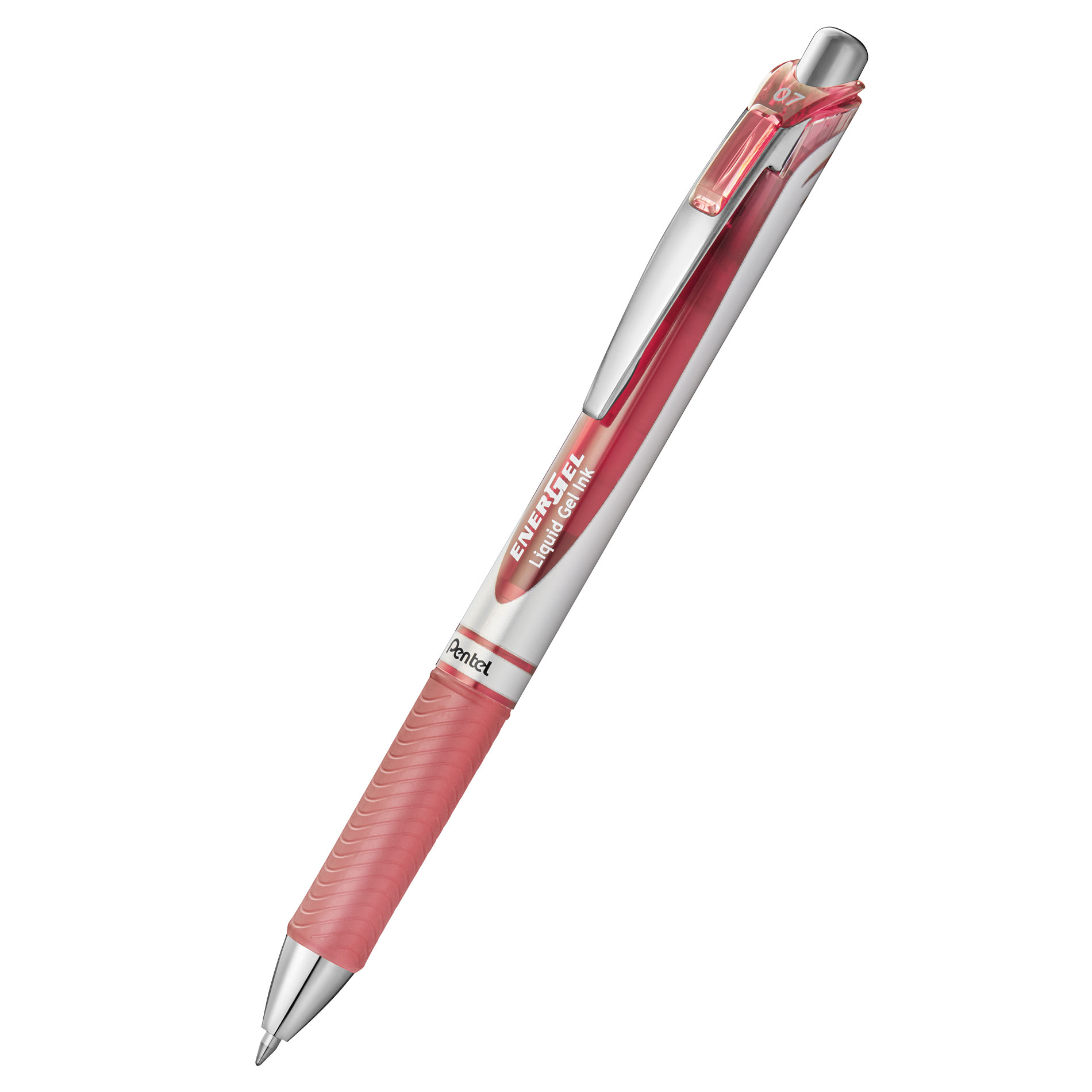Kuličkové pero Pentel EnerGel BL77, 0,7mm, coral pink