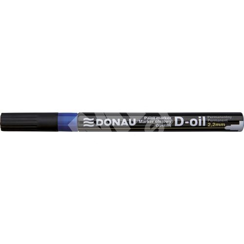 Donau D-oil lakový popisovač, 2,2 mm, modrý 1