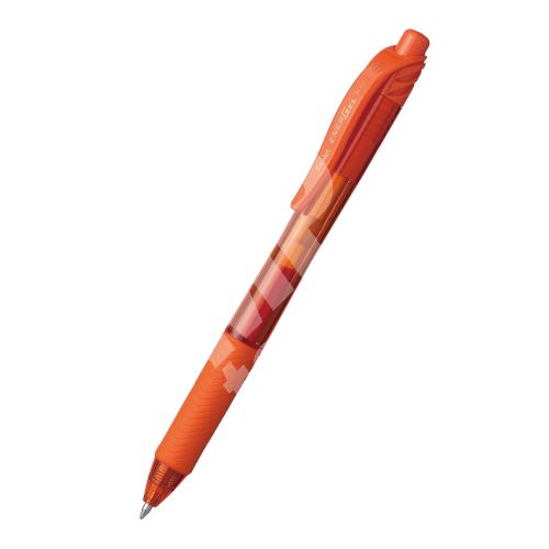 Pentel EnerGel BL107, kuličkové pero, oranžové 1