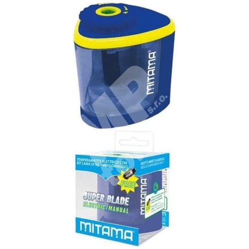 Elektrické/manuální ořezávátko Mitama, 1 otvor, modré 1