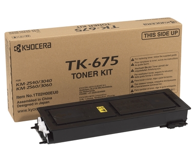 Toner Kyocera TK-675, KM-2540, 2560, 3060, černý, originál