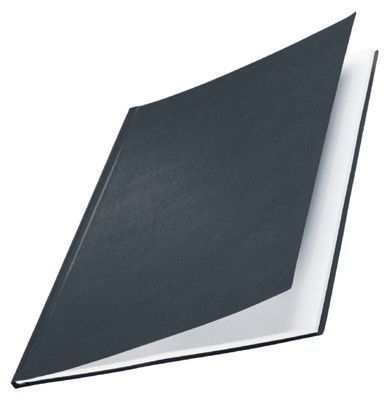 Tvrdé desky Leitz impressBIND, 71 - 105 listů, černé, balení 10 ks
