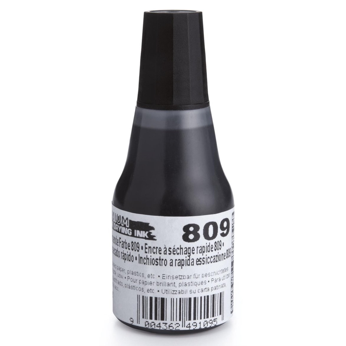 Barva razítková rychleschnoucí Colop 809, 25ml, černá