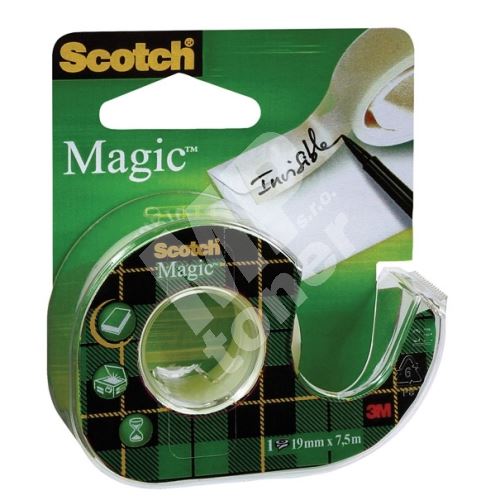 Lepící páska Scotch Magic 3M se zásobníkem 19 mm x 7,5 m 2