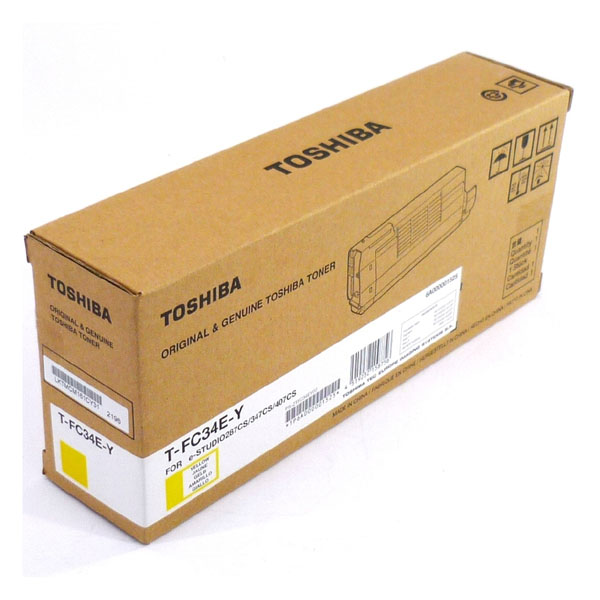 Toner Toshiba T-FC34EY, e-studio 287, 347, 407, yellow, 6A000001525, originál